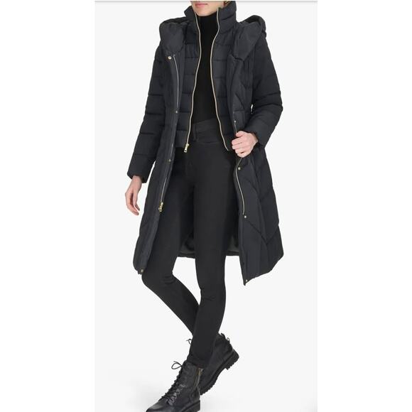 Women’s Cole Haan Winter Coat SIZE XL - Picture 2 of 3